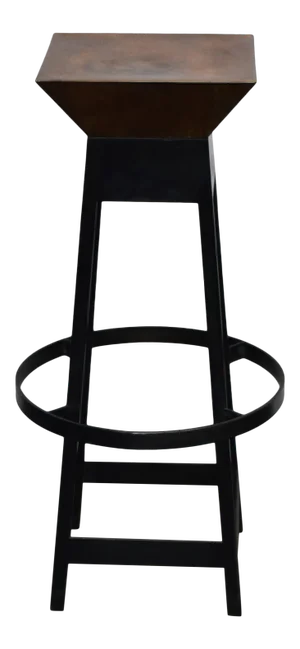 Modern Oblik Blue Bar Stool