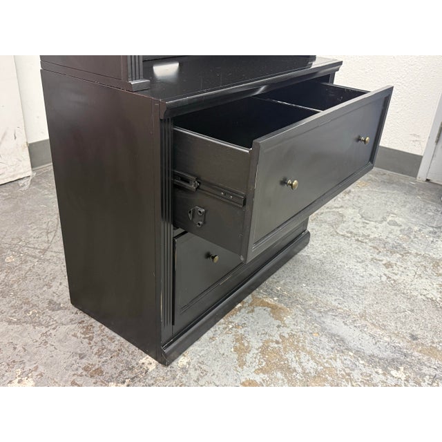 Ballard Design Tuscan File Console + Hutch For Sale - Image 10 of 12