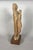 Tan 16th-century wooden sculpture of the Virgin Mary in prayer For Sale - Image 8 of 9