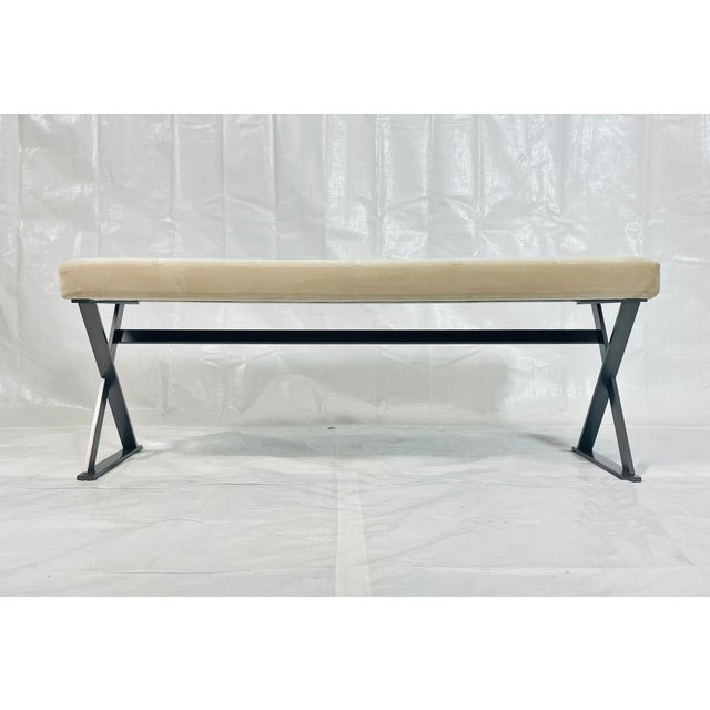 1990s 1990s X Frame Bench by Antonio Citterio for B&b Italia/Maxalto For Sale - Image 5 of 14