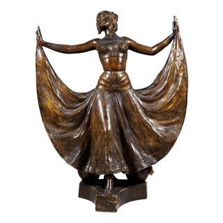 Large Ruth Sculpture from Goldscheider Vienna, 1920s For Sale