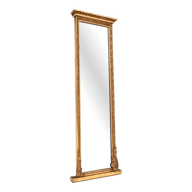 Antique Gilt Wood Mirror from Maple and Co., 1890 For Sale