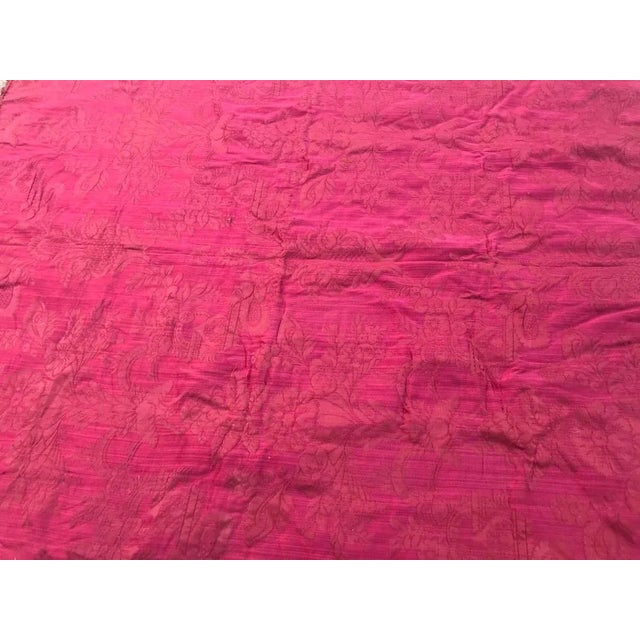 Textile Vintage Red Tablecloth, 1930s For Sale - Image 7 of 10