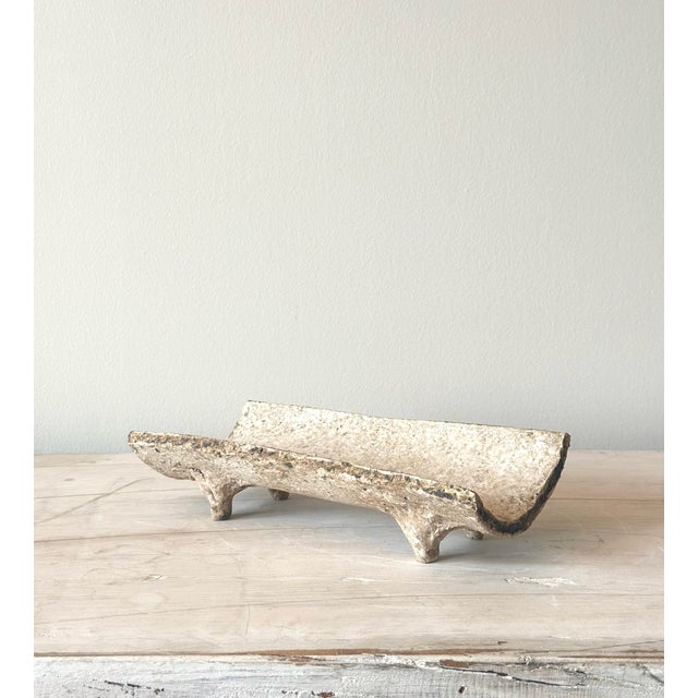 Trent Kendrick TRAY - TEGULA stoneware with glaze Named for the Roman roof tile it echoes, this hand-built stoneware tray...