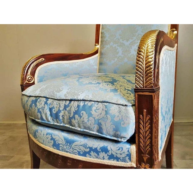 French Empire Restoration Period Armchair, 1825 For Sale - Image 9 of 18