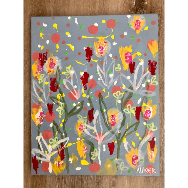 “Spring Sky” Contemporary Abstract Painting by Cassandra Auker For Sale - Image 11 of 11