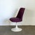 Tulip Chairs in Purple by Saarinen for Walter Knoll, Set of 6 For Sale - Image 3 of 6