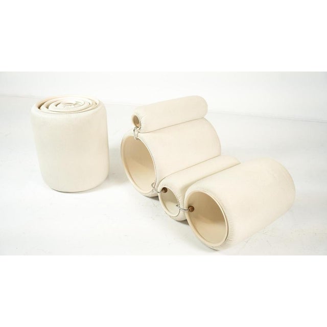 Vintage Tube Chairs by Joe Colombo for Flexform, 1960, Set of 2 For Sale - Image 12 of 17