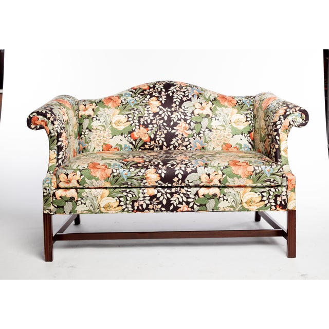 Vintage Mid Century Floral Loveseat Chairish