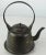 Coffee Copper Decorative Beijing Teapots - Set of 3 For Sale - Image 8 of 9