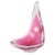 1950s Organic Pink and White Coquille Bowl by Paul Kedelv for Flygfors, 1950s For Sale - Image 5 of 5