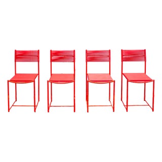 Spaghettis Chair by Giandomenico Belotti for Alias, 1979, Set of 4 For Sale