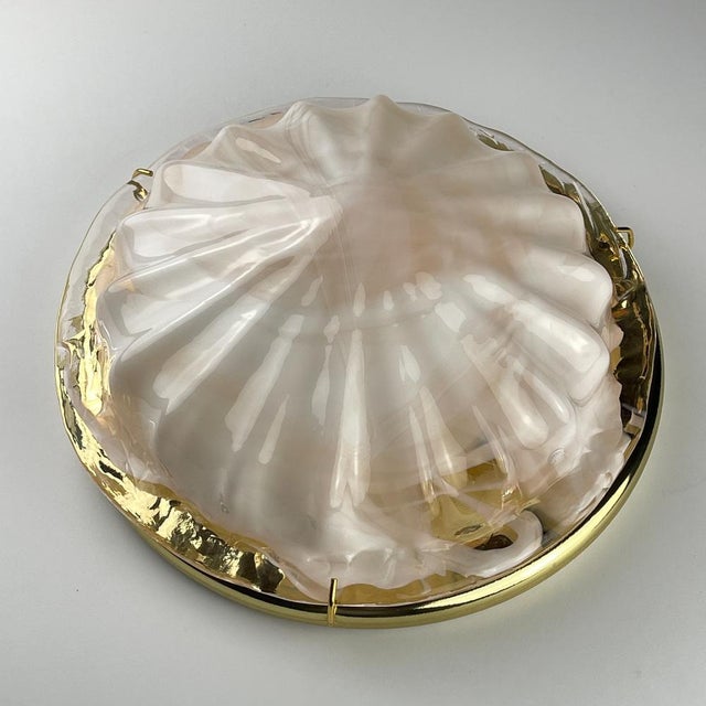 Vintage Murano Ceiling Lamp by La Murrina, Italy, 1980s For Sale - Image 4 of 17