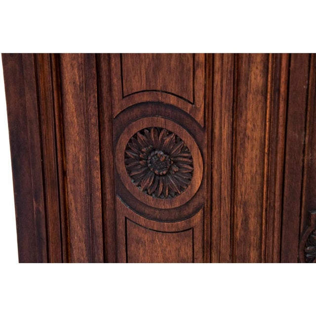 Brown Antique Display Case, Northern Europe, 1890s For Sale - Image 8 of 14