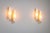 Double Shades Sconces with Brass Details, 1960s, Set of 2 For Sale - Image 4 of 16
