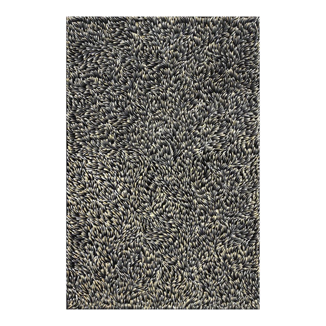 Medicine Leaves Dreaming Large Australian Aboriginal Painting Gloria Petyarre For Sale