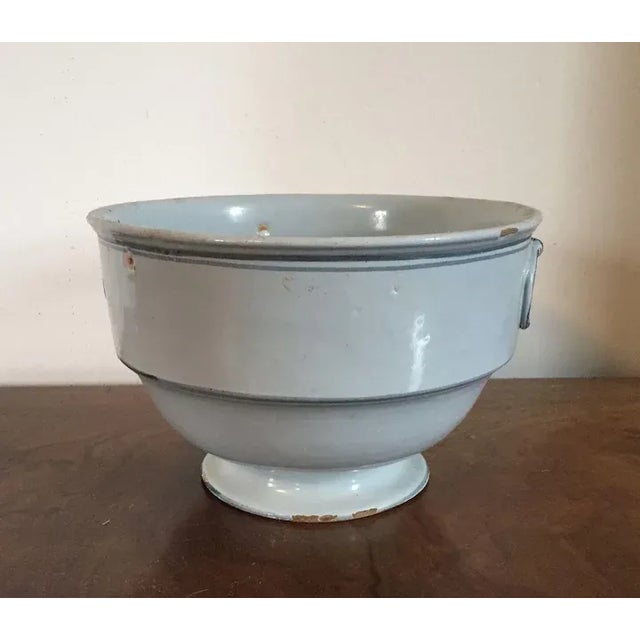 18th Century Delft Tin Glaze Faience Footed Planter For Sale In New York - Image 6 of 11