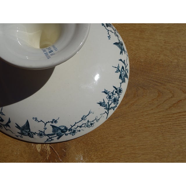 Small Terre De Fer Compote Dish from HB & Cie, 1890s For Sale - Image 16 of 18