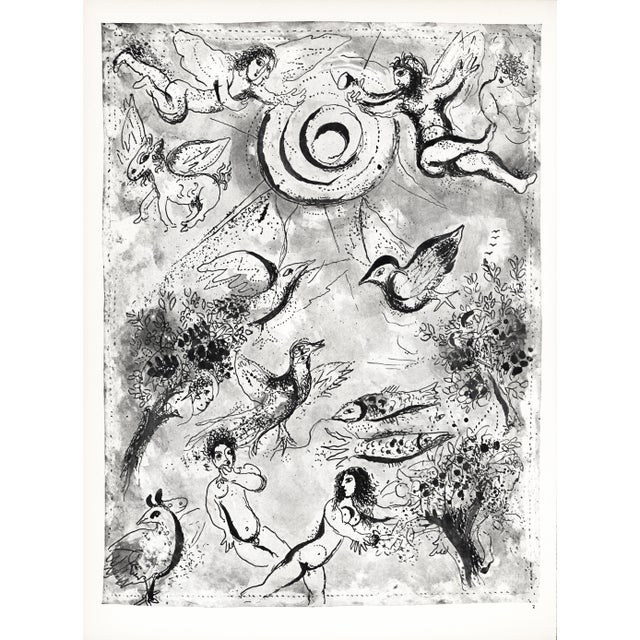 Original héliogravure by March Chagall from the famous last issue of Verve (Number 37-38), published in 1960. While many...