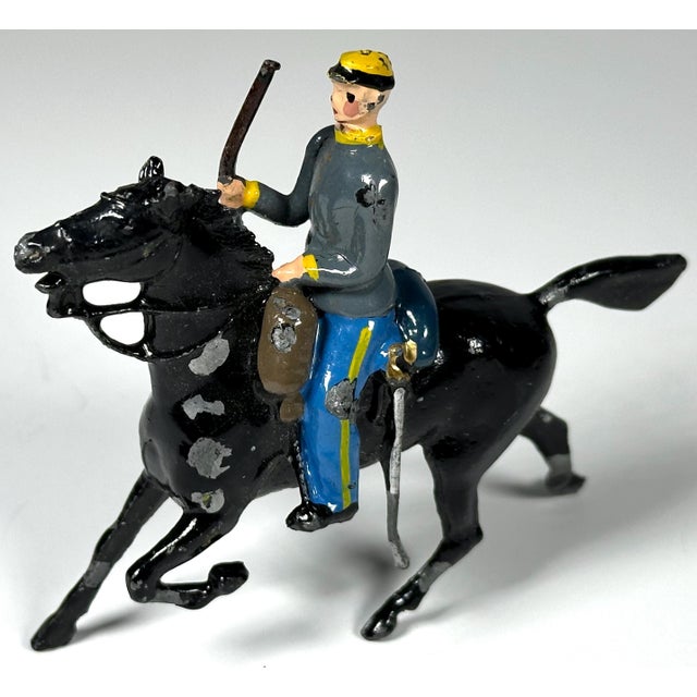 Vintage Britains Civil War Confederate Cavalry Set, Boxed For Sale - Image 4 of 10
