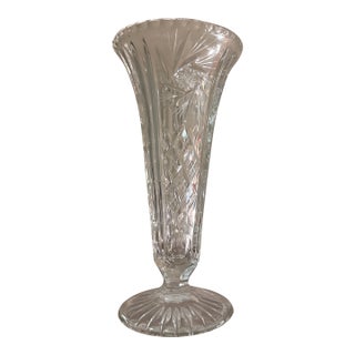 Bohemian Star Glass Vase For Sale