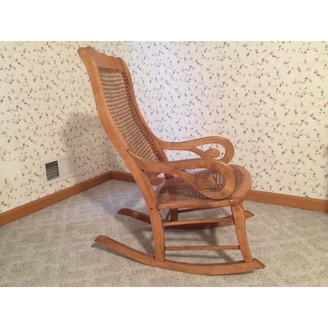 Mid1800s Antique Lincoln Rocker Chairish