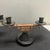 1930s Set of Two Art Deco Silver Plated and Copper Two Lights French Candelabras For Sale - Image 10 of 13