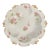 Antique Gda Limoges Serving Bowl With Pink Roses and Gold For Sale