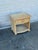 Vintage Wicker Nightstand With Drawer and Lower Shelf For Sale - Image 4 of 8