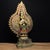 Chinese Vintage Gilt Bronze Thousand-Hand Guanyin Figure – Painted Buddhist Statue For Sale - Image 3 of 9