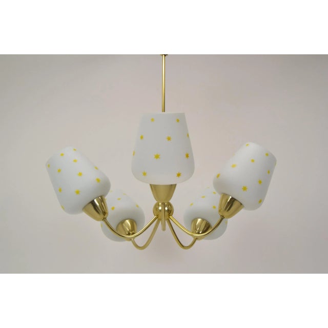 Mid-Century Chandelier, 1960s For Sale - Image 13 of 13