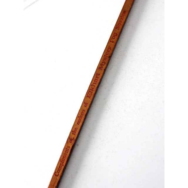1940s Vintage Tapered Measuring Stick For Sale - Image 5 of 13