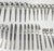 Late 20th Century Mid-Century Modernist 38 Piece Stainless Steel Flatware Set in San Moritz for National For Sale - Image 5 of 18