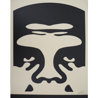 Shepard Fairey, Face, Lithograph For Sale