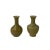 2020s 2 X Chinese Clay Ceramic Ware Wu Tan Taupe Color Small Vase For Sale - Image 5 of 5