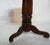 Antique Round Carved Wood Pedestal Side Table For Sale - Image 13 of 15