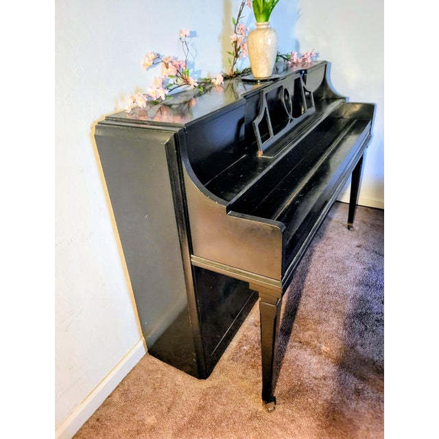 Traditional Ivers & Pond Vintage Upright Piano 20th Century For Sale - Image 3 of 12