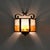 1970s Brutalist Wrought Iron and Amber Glass Sconces from Longobard, Italy, 1970, Set of 2 For Sale - Image 5 of 16