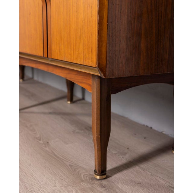 Vintage 1970s Teak Wood Sideboard Design by Barovero, 1960s For Sale - Image 15 of 18