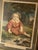 Americraft American Americana Currier & Ives Print, Titled the Young Navigator 1858. It Is an Original Hand-Colored Lithograph. For Sale - Image 4 of 10
