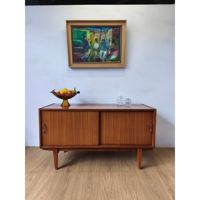 Modernist Wooden Sideboard, 1970s For Sale - Image 12 of 18