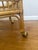 Wood 1970’s Mid Century Modern Rattan Bar/Tea Cart For Sale - Image 7 of 11