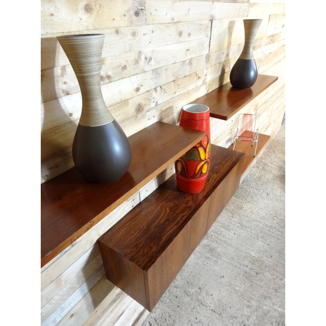 Rosewood Wall System from Banz Bord, Set of 4 For Sale - Image 6 of 12