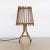 1960s French Rattan Table Lamp For Sale - Image 4 of 9