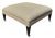 Ralph Lauren Square Ottoman Bench W Geometric Upholstery