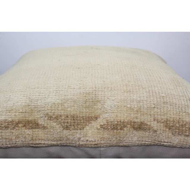 Textile Turkish Vintage Rug Decorative Pillow Cover - 20"x20" For Sale - Image 7 of 13