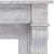 19th Century Louis Philippe Carrara Marble Fireplace Mantel For Sale - Image 3 of 6