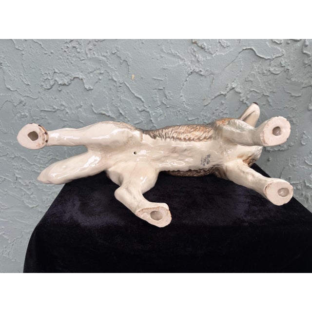 Vintage Melba Ware German Shepherd Porcelain Figurine, England, Hand-Painted For Sale In Orlando - Image 6 of 8