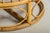 Mid Century Bamboo Rattan Center Table, Original Smoked Glass Top For Sale - Image 10 of 10