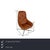 The MEG armchair by Rolf Benz is covered in brown genuine leather and stands on metal feet. I have official proof of...